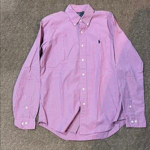 Ralph Lauren Pink Casual Button Down Shirt